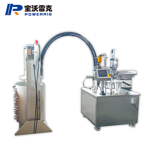 半自動硅膠鋁管灌裝封尾機(jī)
